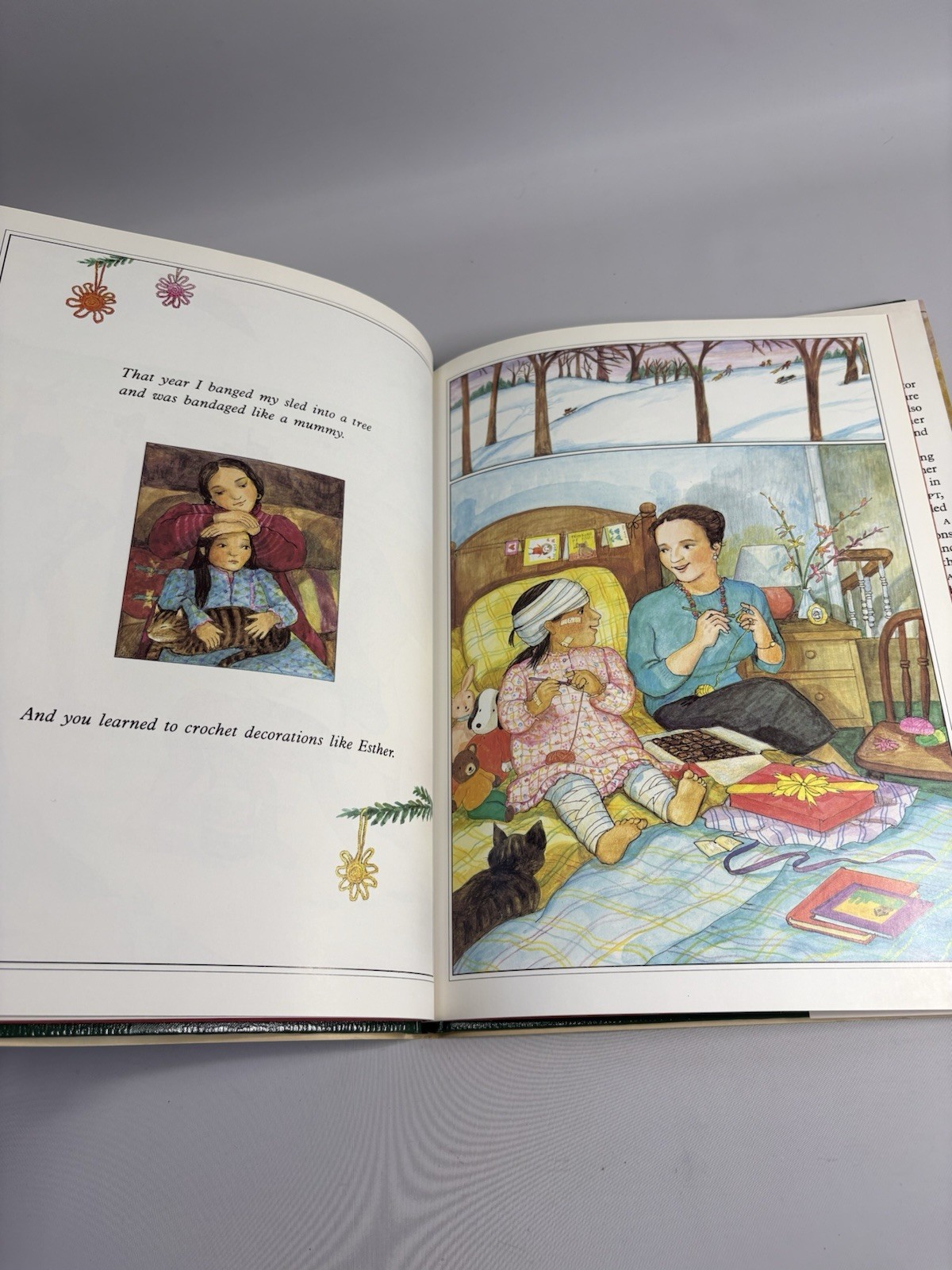 Christmas Tree Memories Book By Aliki SIGNED 1991 First Edition, First Printing