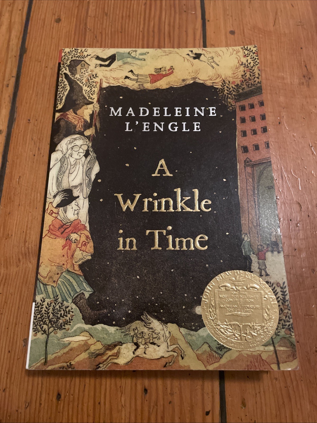 A Wrinkle In Time by Madaleine L&rsquo;Engle (2007 Square Fish Trade Paperback)