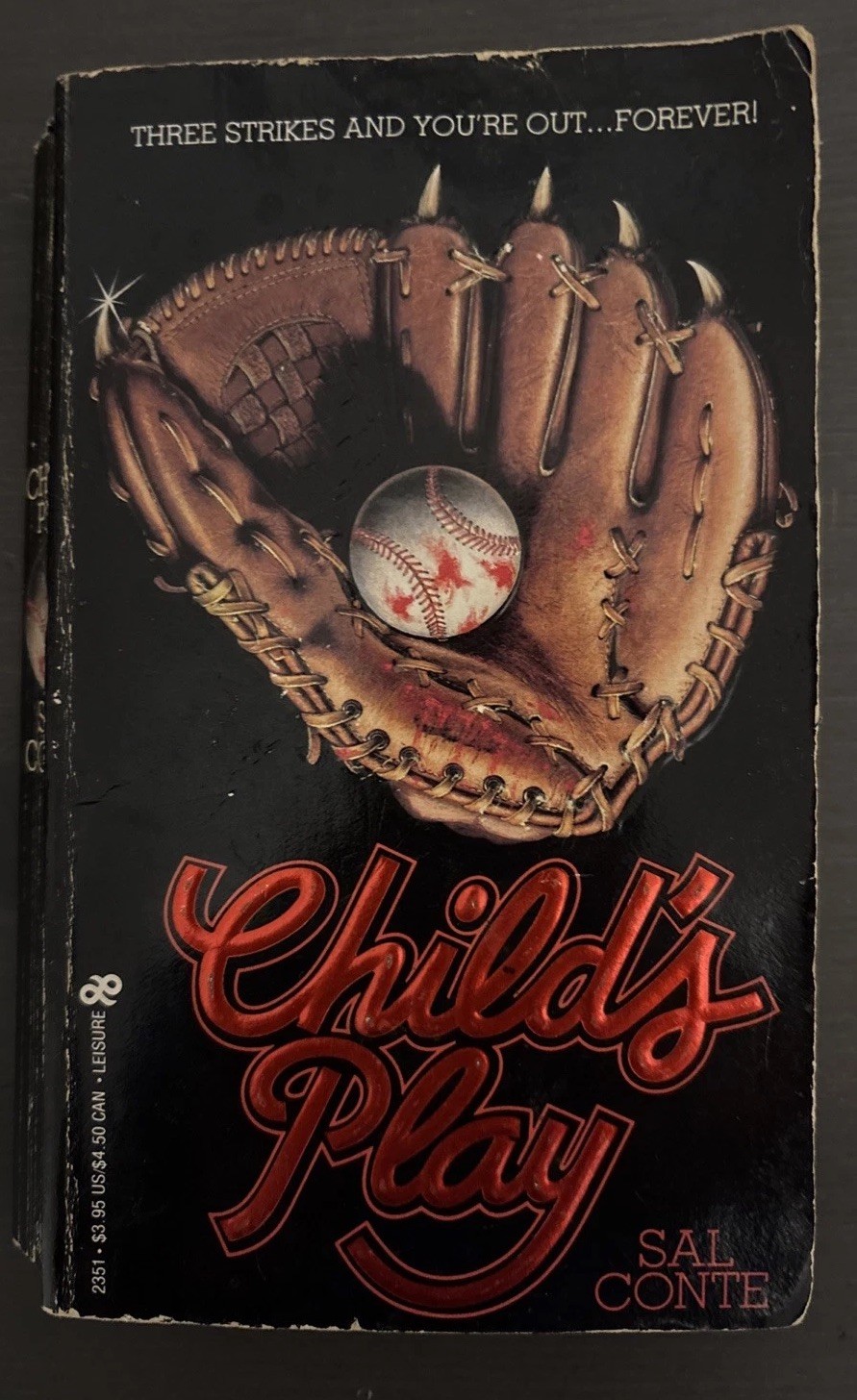 Child&rsquo;s Play Sal Conte, vintage paperback 1986 ed. 1980s horror book
