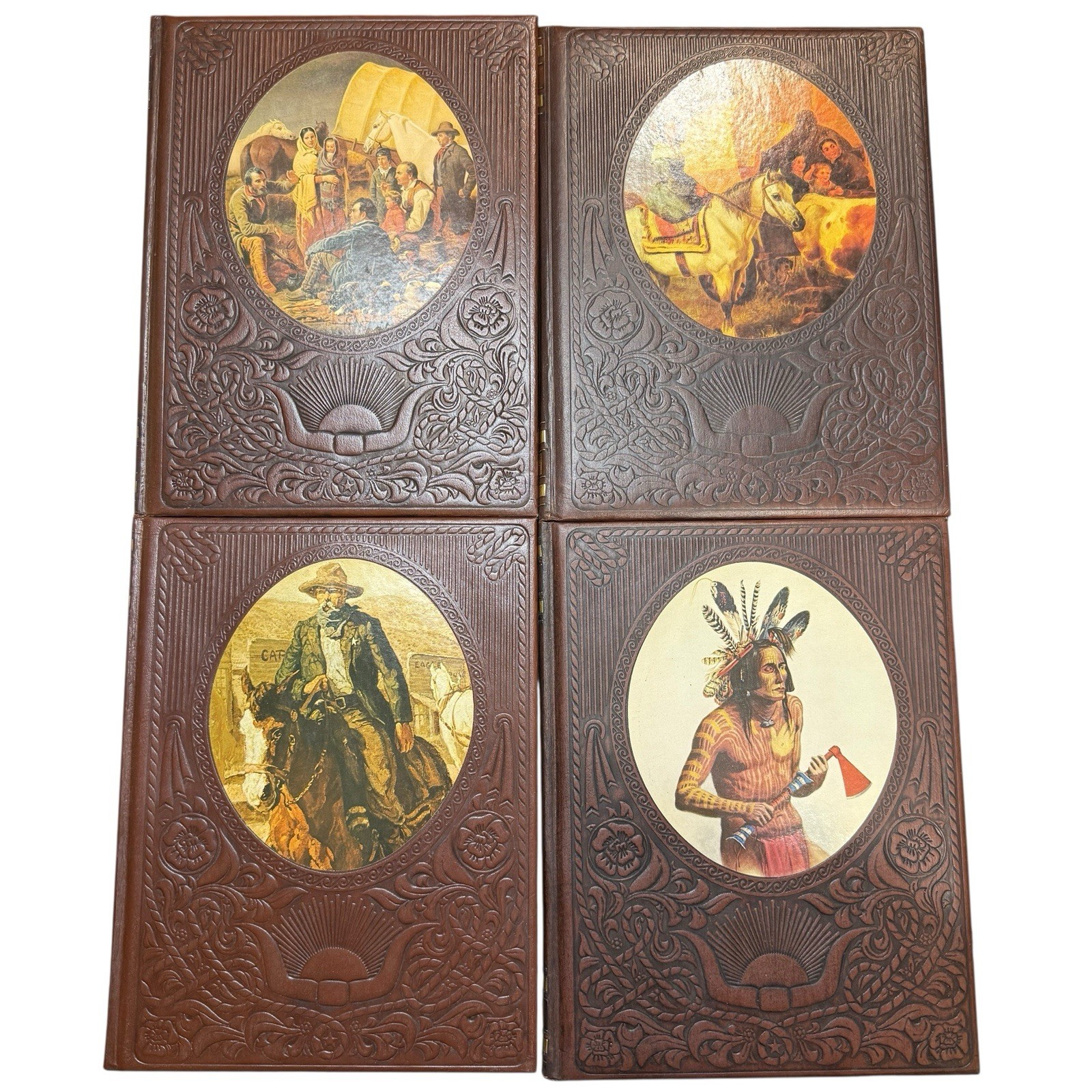 Time Life Series The Old West Leatherette Hardcovers Wild History Lot of 20 1970
