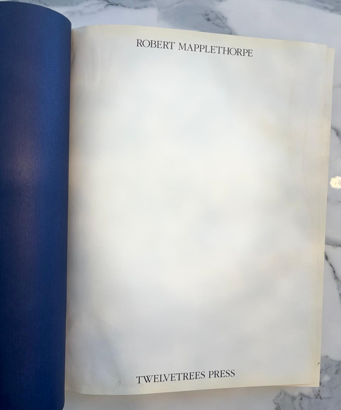 Robert Mapplethorpe: Certain People 1st Ed Twelvetrees Press 1985 Book