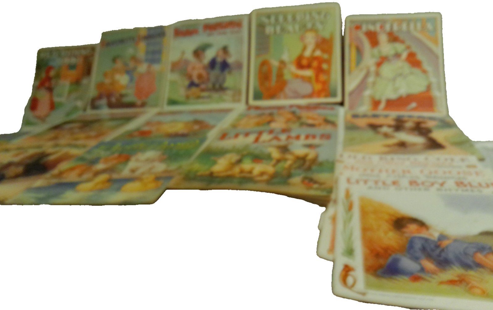 Linenette Sam Gabriel kids book WWII era Nursery Rhymes Farm Friends lot 17