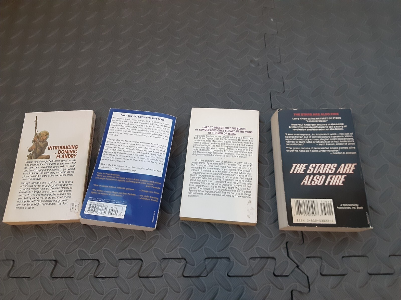 Lot of 4 Paul Anderson VTG Books #S29