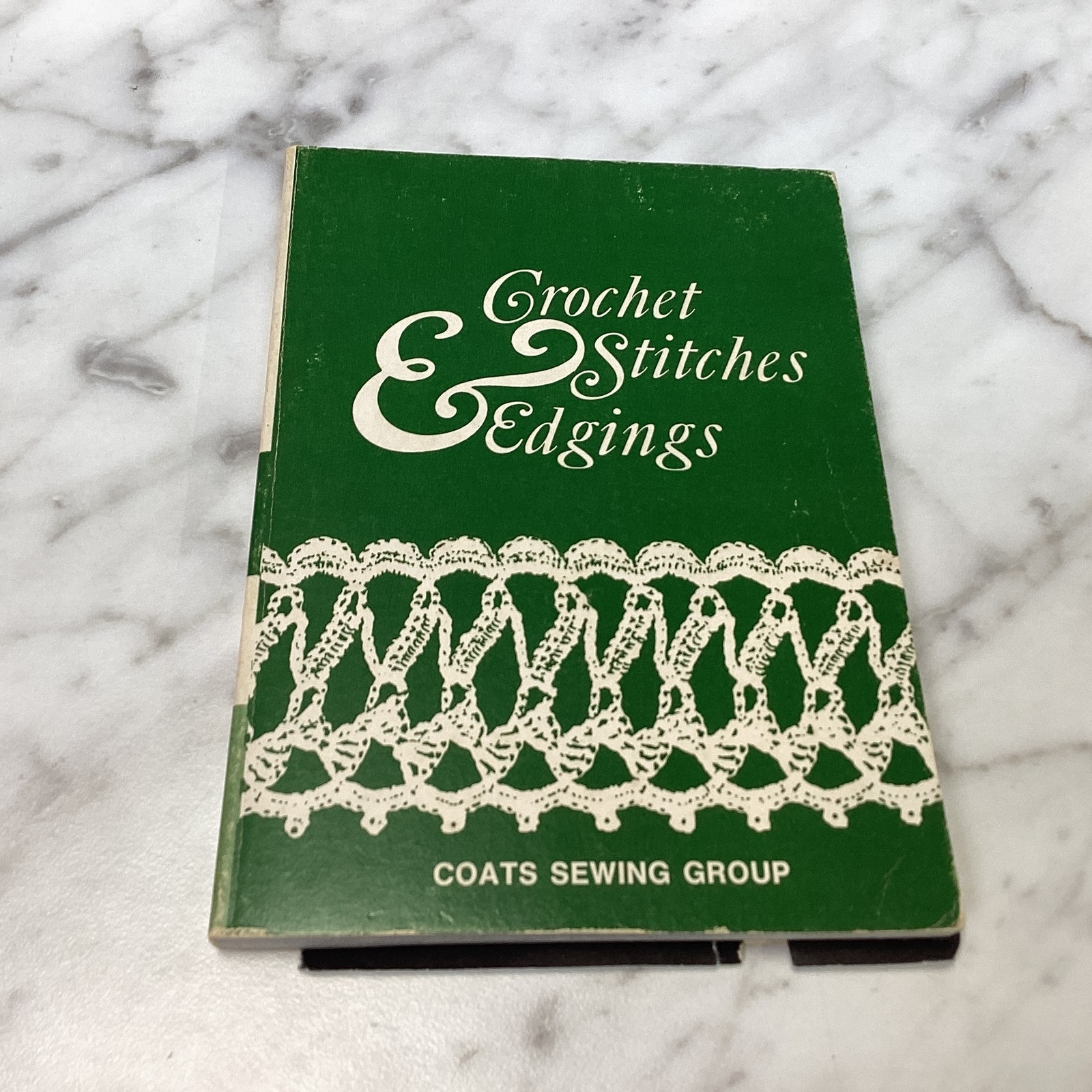 Vintage Crochet Stitches & Edgings Book by Charles Scribner&rsquo;s Sons Crafts