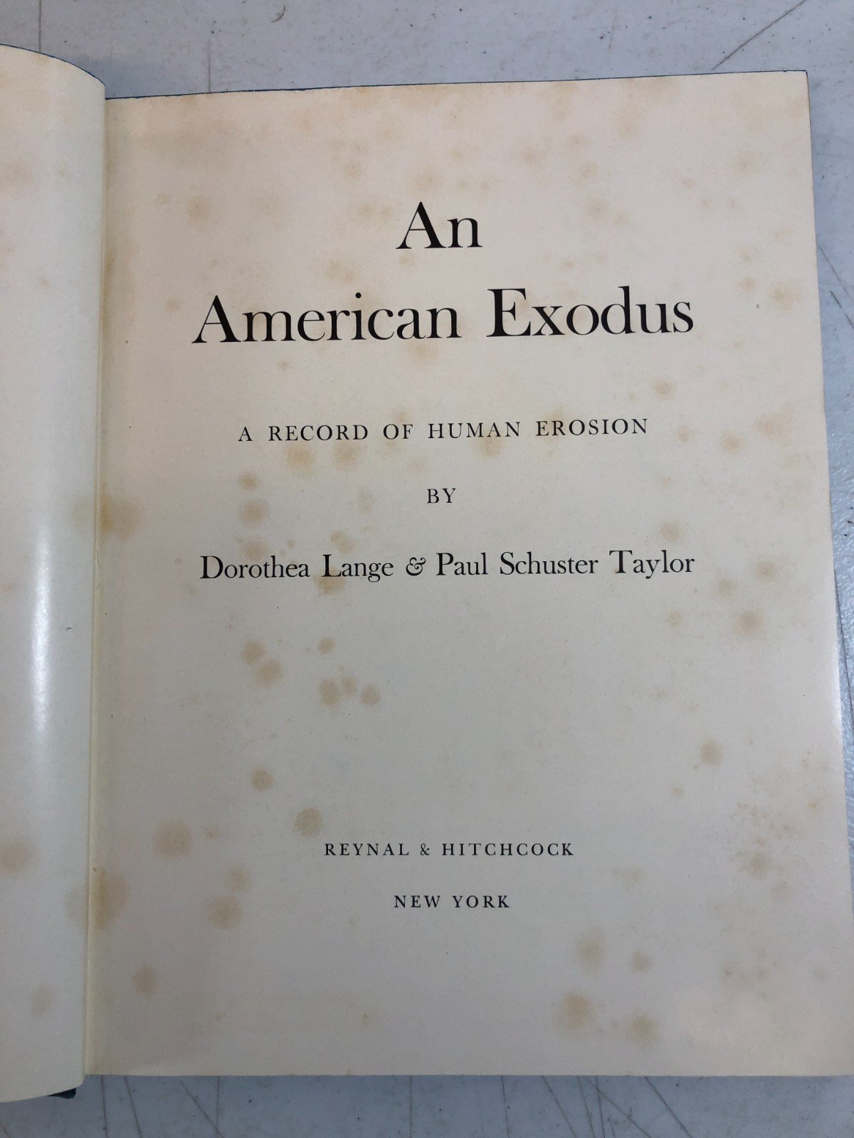 An American Exodus by Dorothea Lange & Paul S Taylor, 1939, E-57