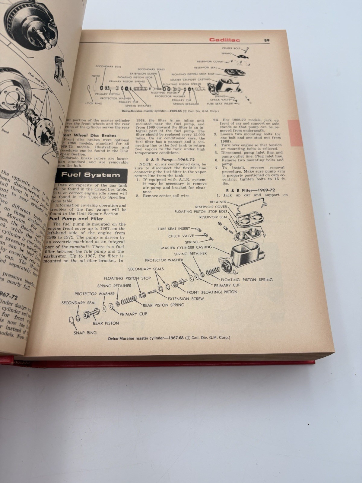 Chilton&rsquo;s Auto Repair Manual 1972 American Cars 1965-72 Illustrated