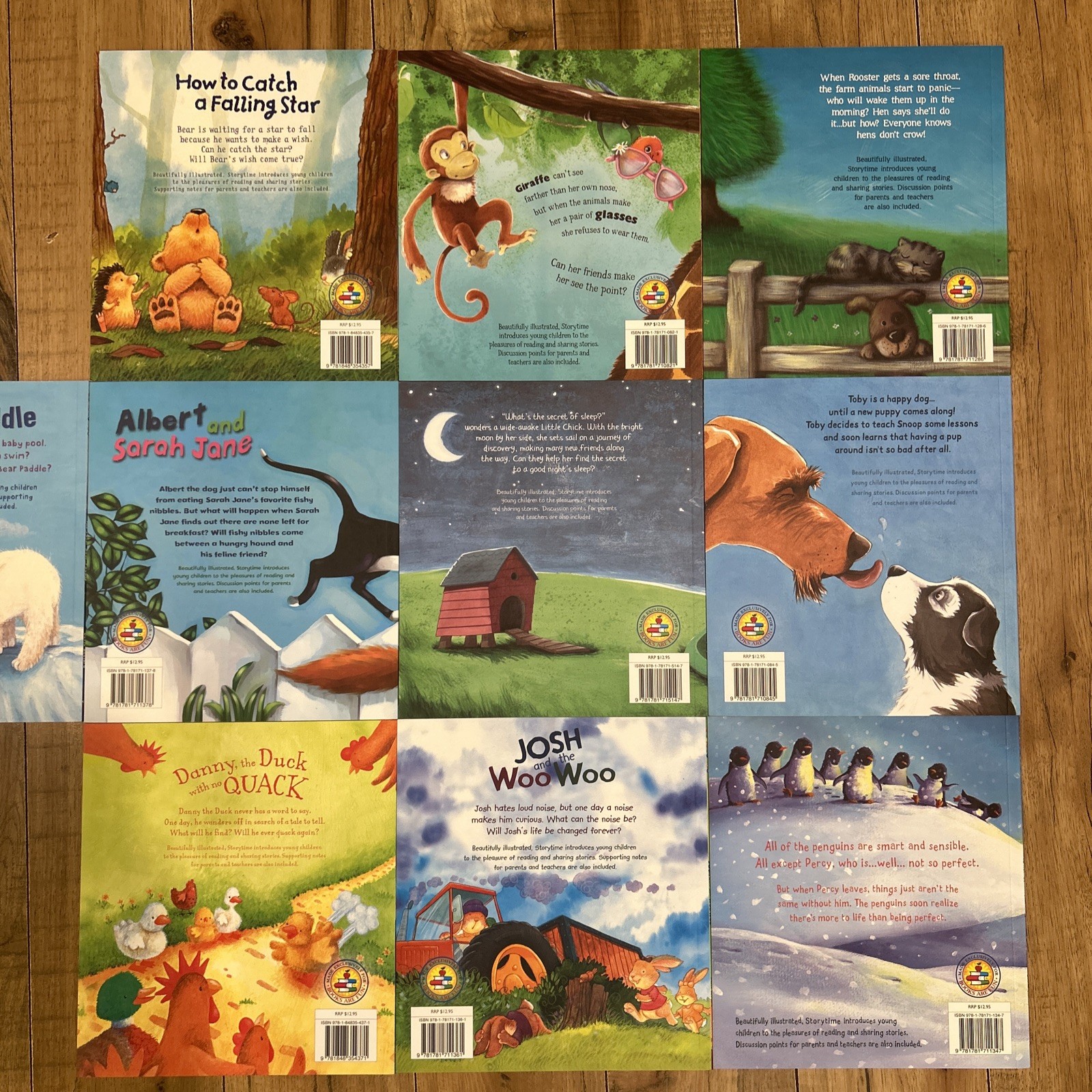 Lot of 10 Children&rsquo;s Storytime Series Books Are Fun Easy-Read Picture Paperback