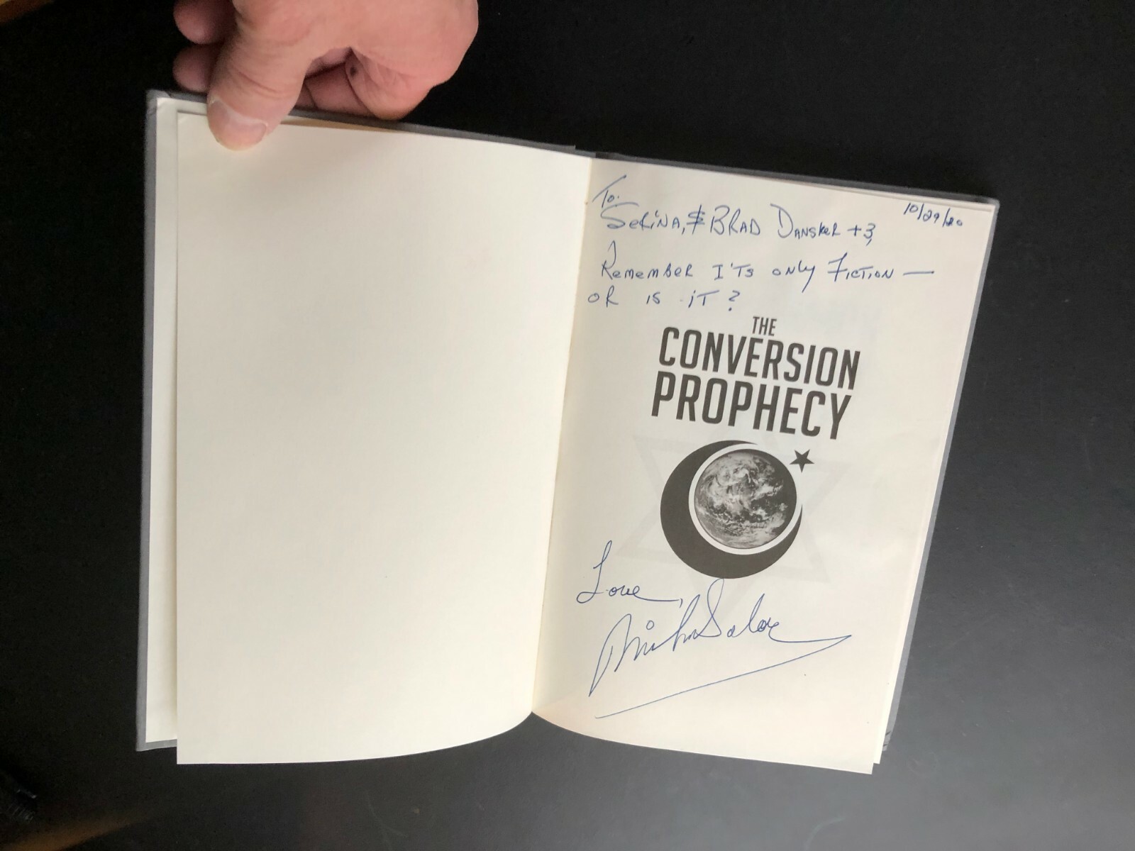 Michael Solomon « The Conversion Prophecy » SIGNED HC Book Made in USA