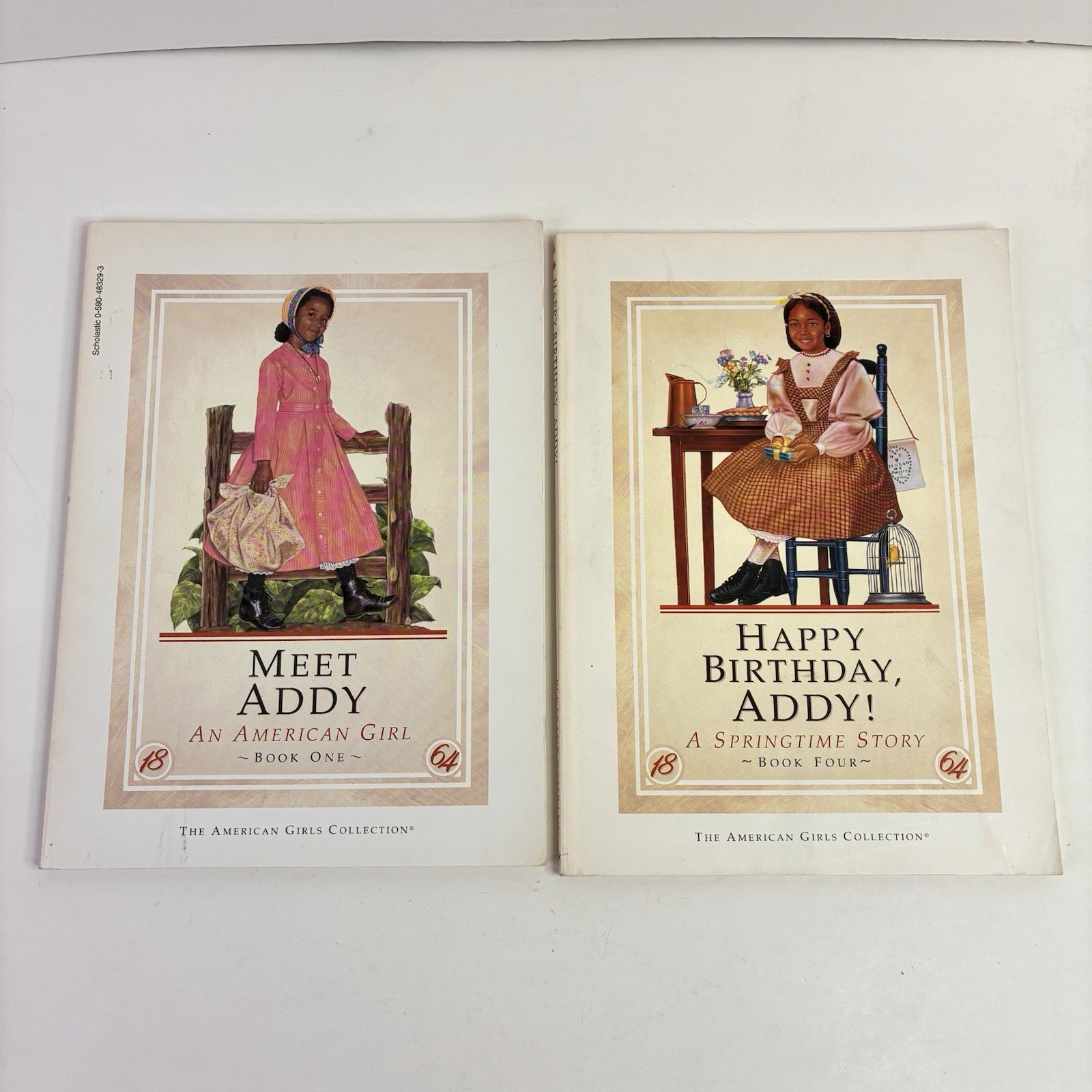 Lot of 6 Vintage American Girl Books Molly Felicity Samantha Addy Paperback