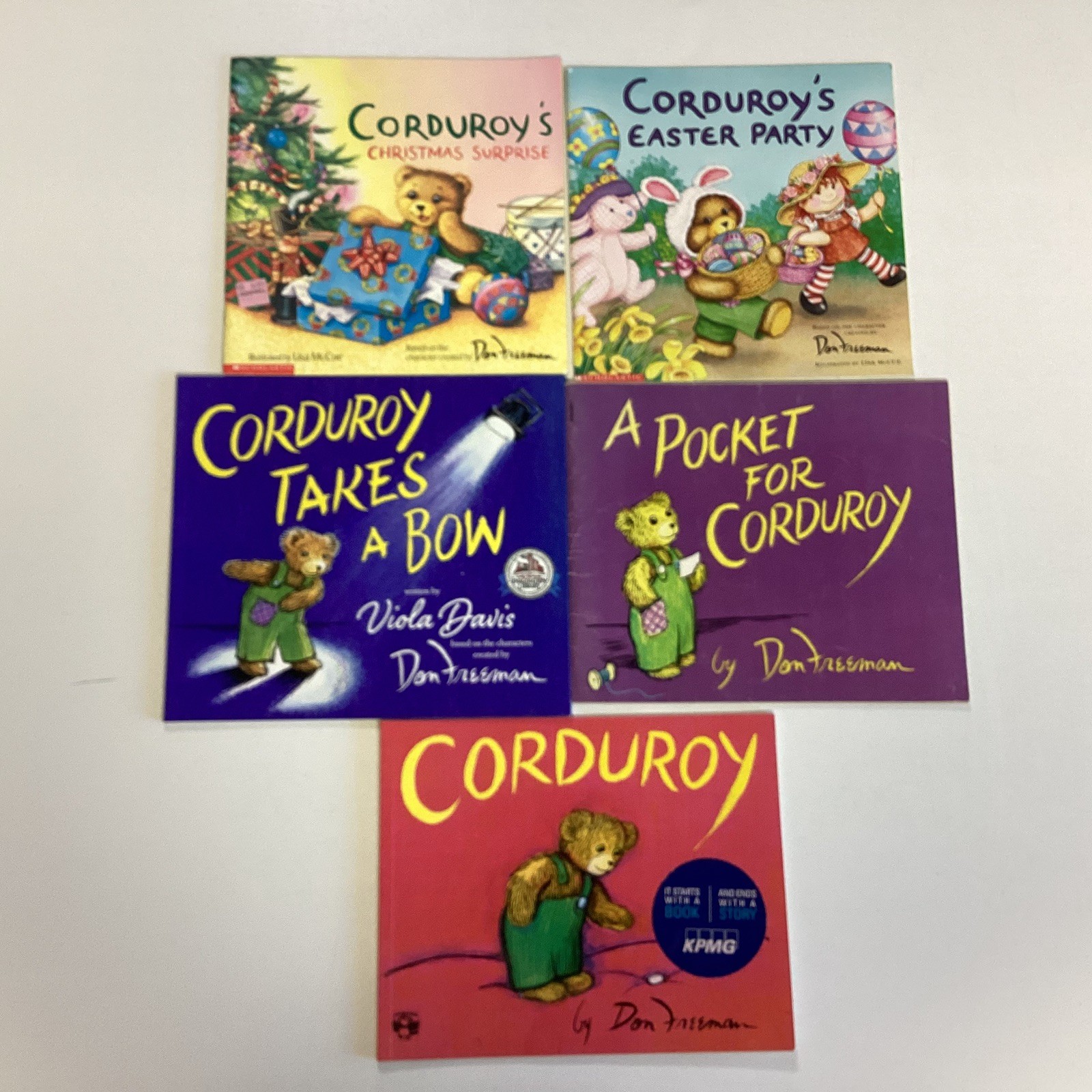 Don Freeman Corduroy Preschool Kindergarten 5 Children&rsquo;s Book Lot
