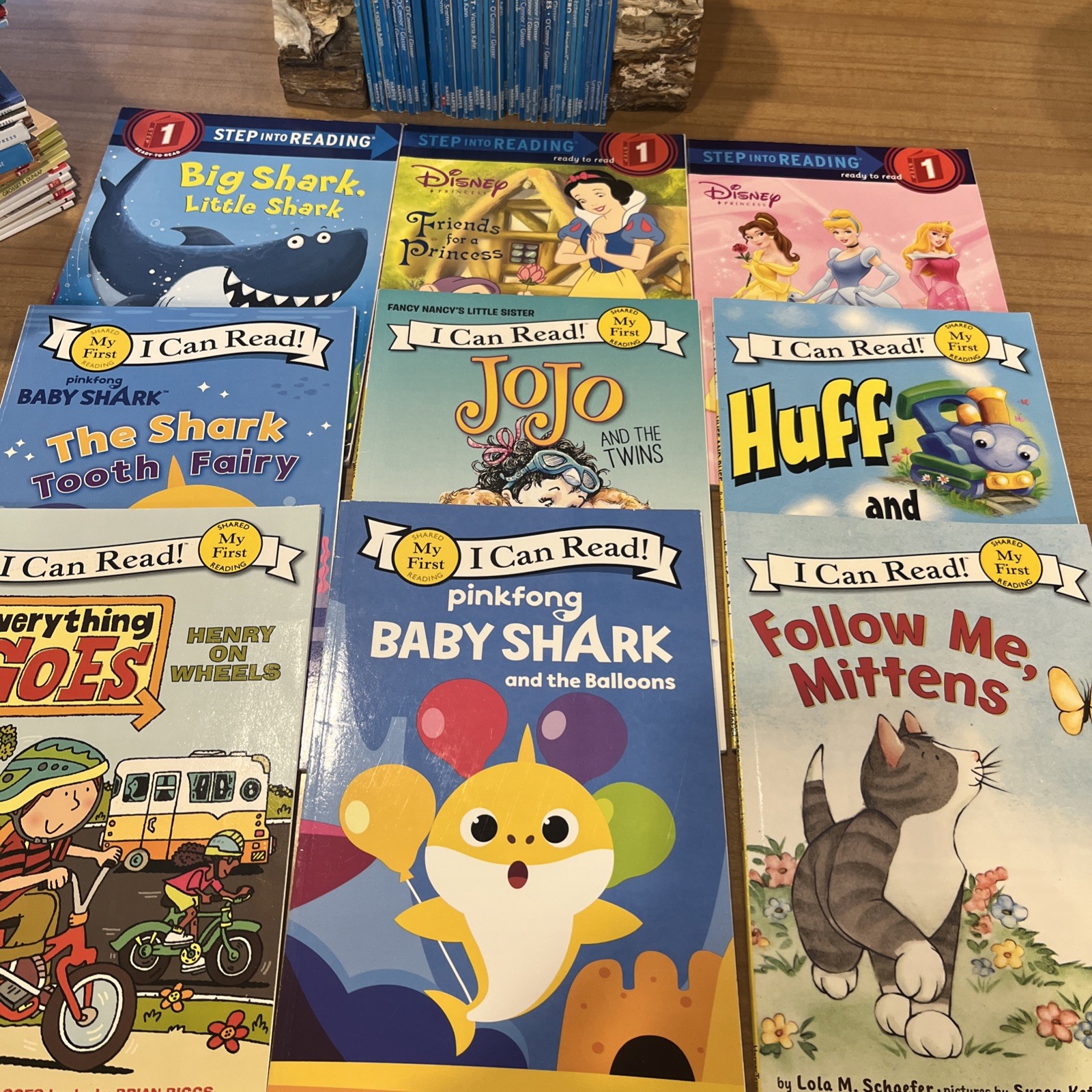 Lot of 120 Level My First & Level 1 I Can Read, Step Into Reading And More…