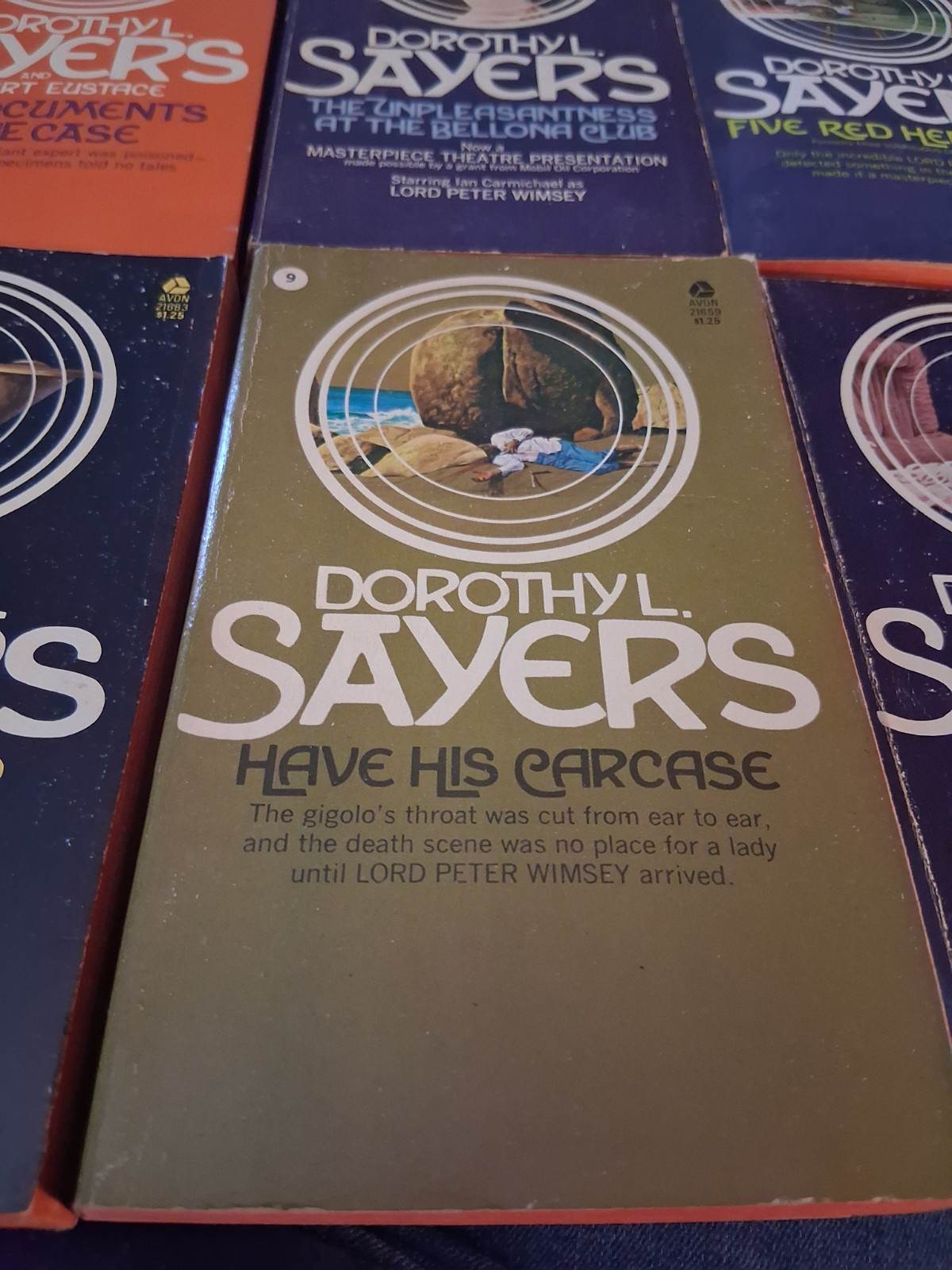 Dorothy Sayers Bundle-8 books pb vintage in good condition