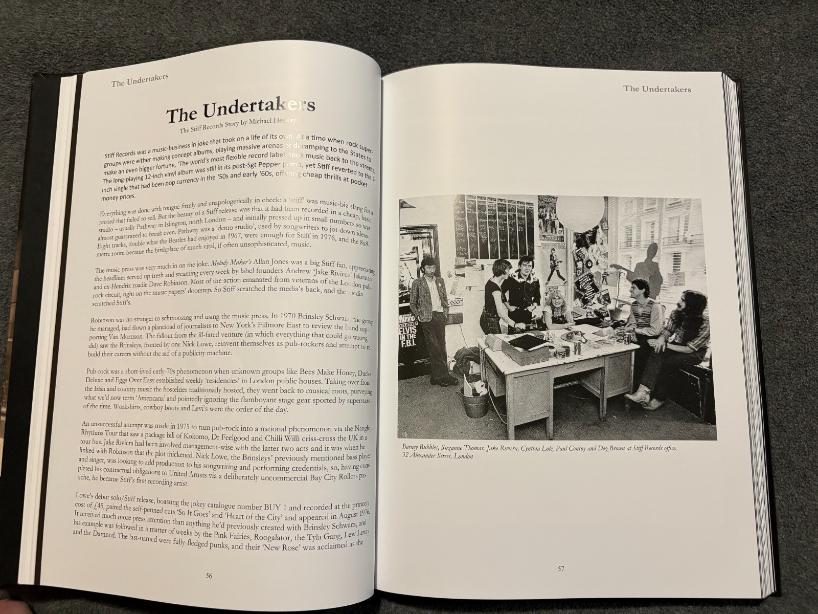 New GREAT Rockpile Book from 2026 « Play That Fast Thing » Nick Lowe Dave Edmunds
