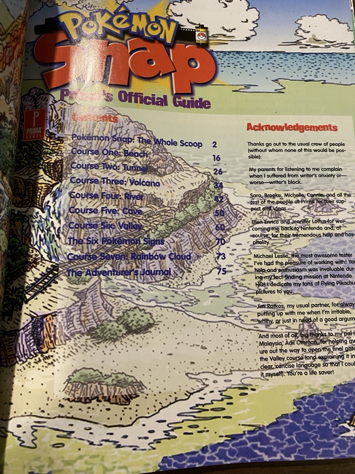 Pokémon Snap Strategy Guide N64 – Prima 1999 Near Mint Clean Nintendo 64 Book