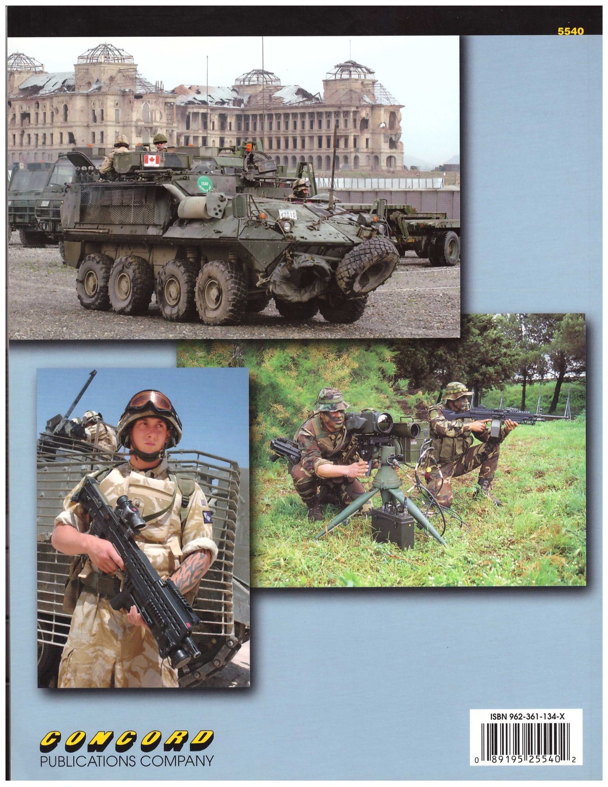 CONCORD SPECIAL OPS VOL #40 JOURNAL OF THE ELITE FORCES AND SWAT UNITS 5540 NOS