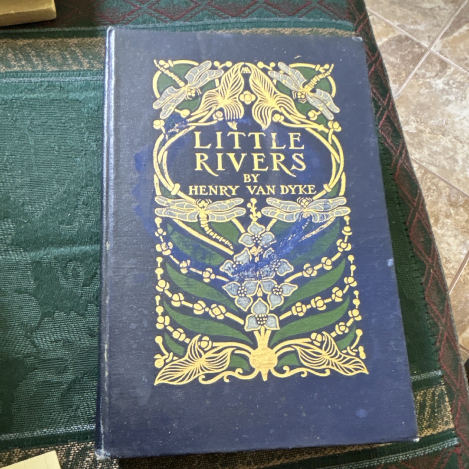 Henry Van Dyke Little Rivers HC Illus Inscribed Charles Scribner&rsquo;s Sons 1909