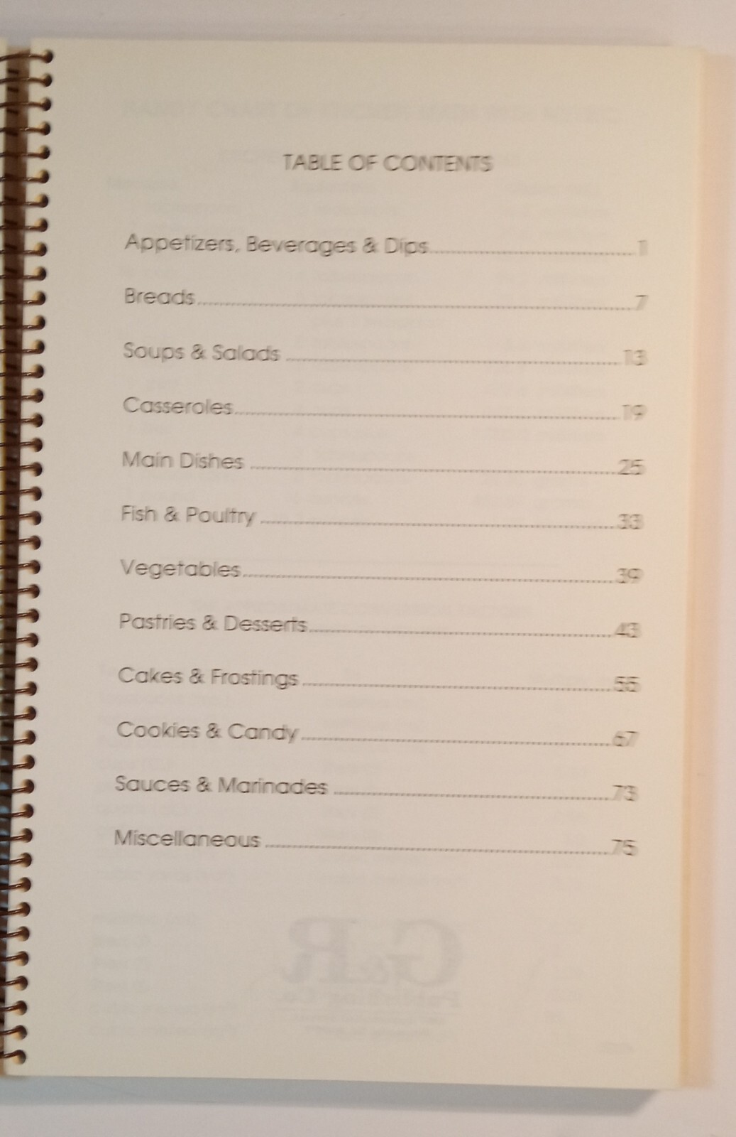 Cookbook « The McNair&rsquo;s Relative & Friends » 76 Pages + Household Tips