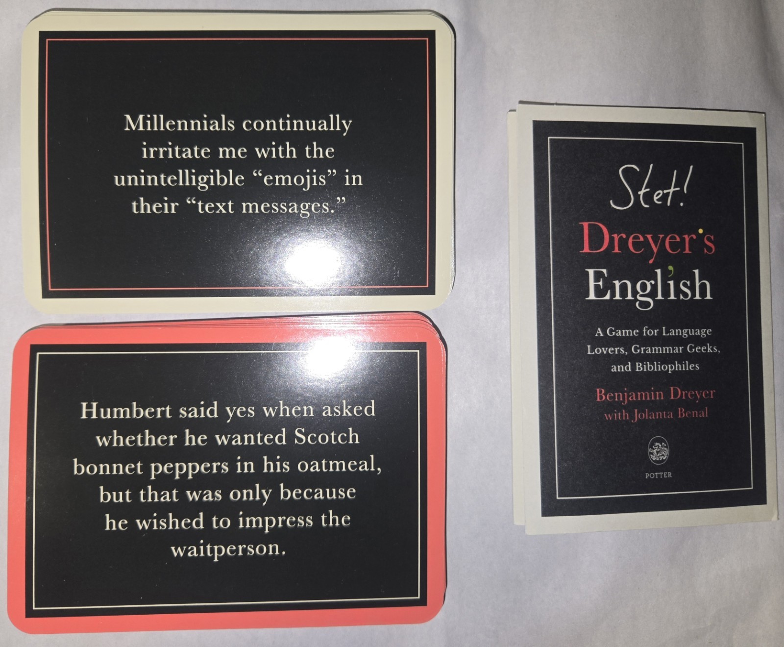 STET! Dreyer&rsquo;s English : A Game for Language Lovers, Grammar Geeks, and…