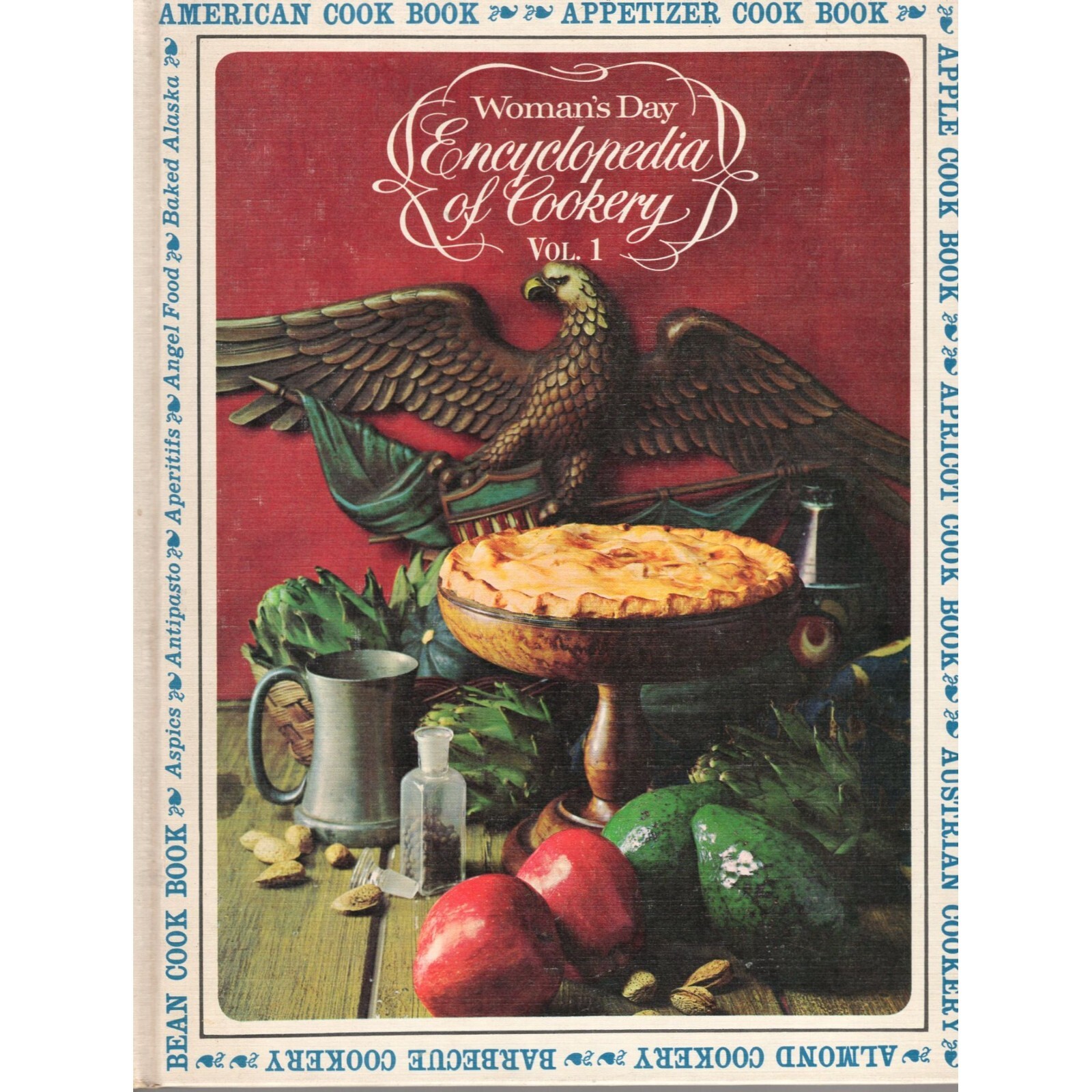 Women&rsquo;s Day Encyclopedia of Cookery Vol 1 1966 168 pages of recipes color photos