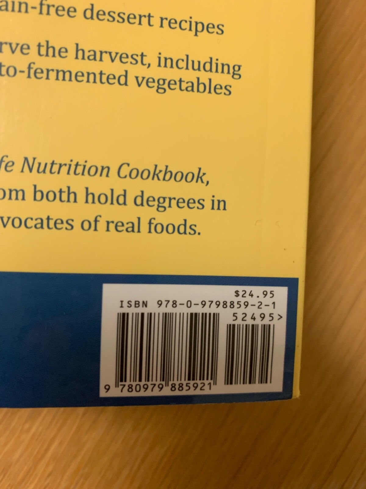 Sale! NOURISHING MEALS: Healthy Gluten-Free Recipes for Whole Family. Like new