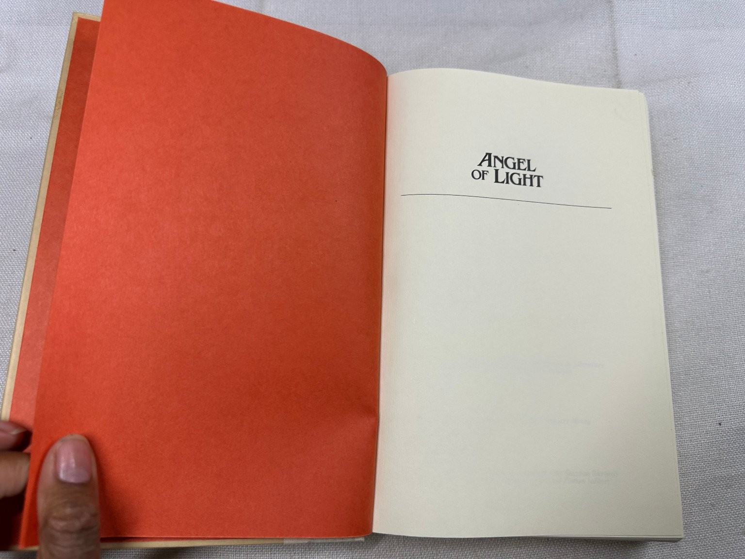 Angel of Light Joyce Carol Oates 1982 First Edition Novel E. P. Dutton