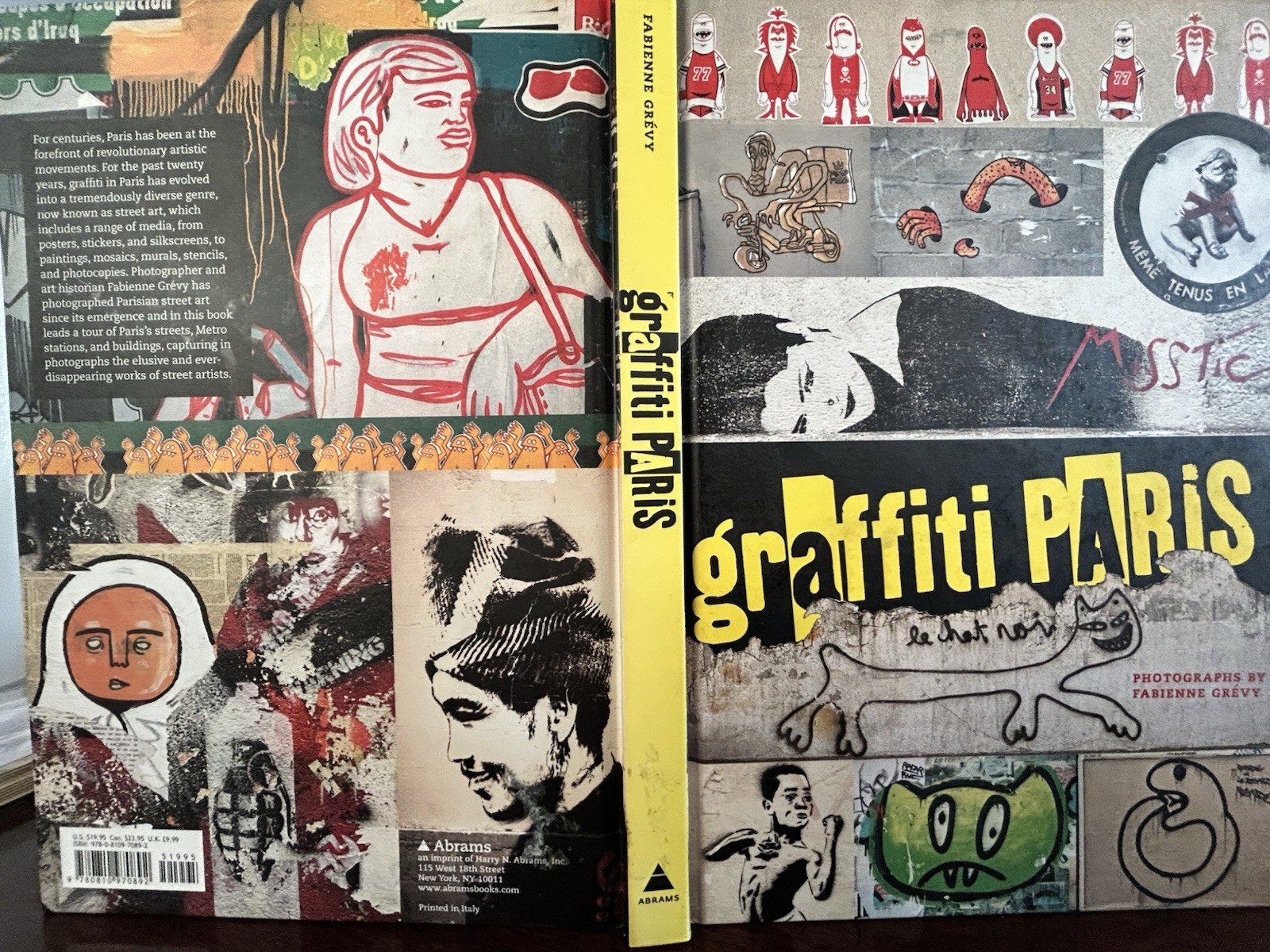 Graffiti Paris by Fabienne Grévy (2008, Hardcover)