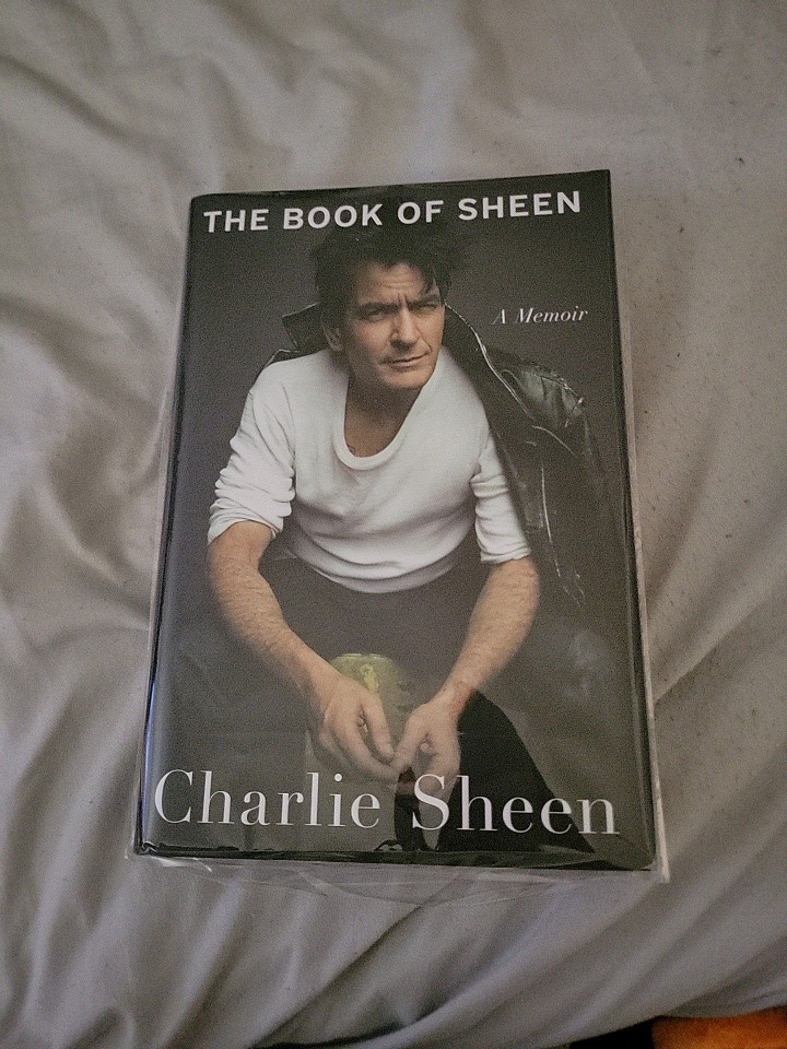 The Book of Sheen: A Memoir by Charlie Sheen Hardcover Book BRAND NEW!! 🔥