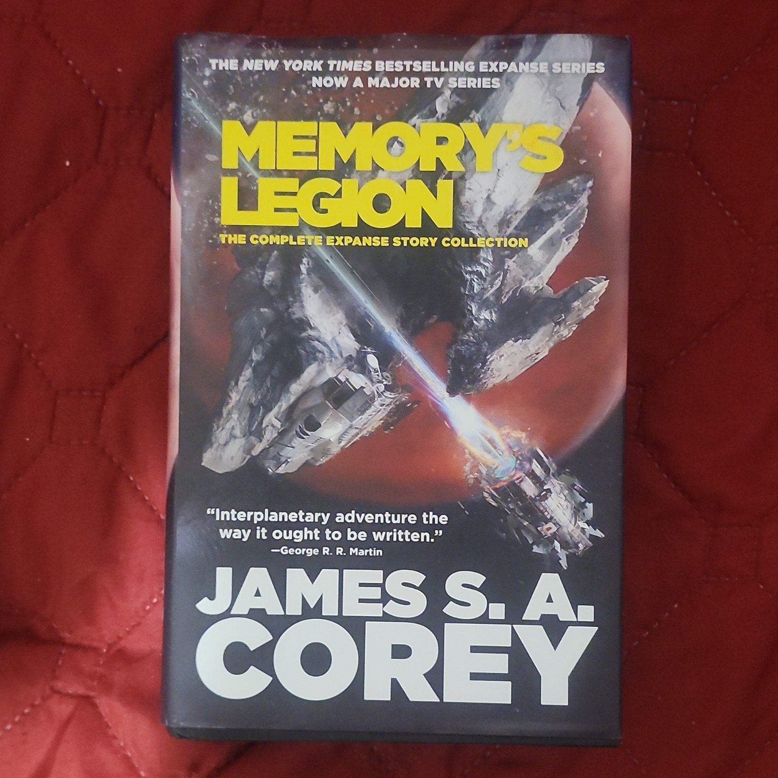 Memory&rsquo;s Legion James S. A. Corey Hardcover Orbit The Expanse Series Space Opera