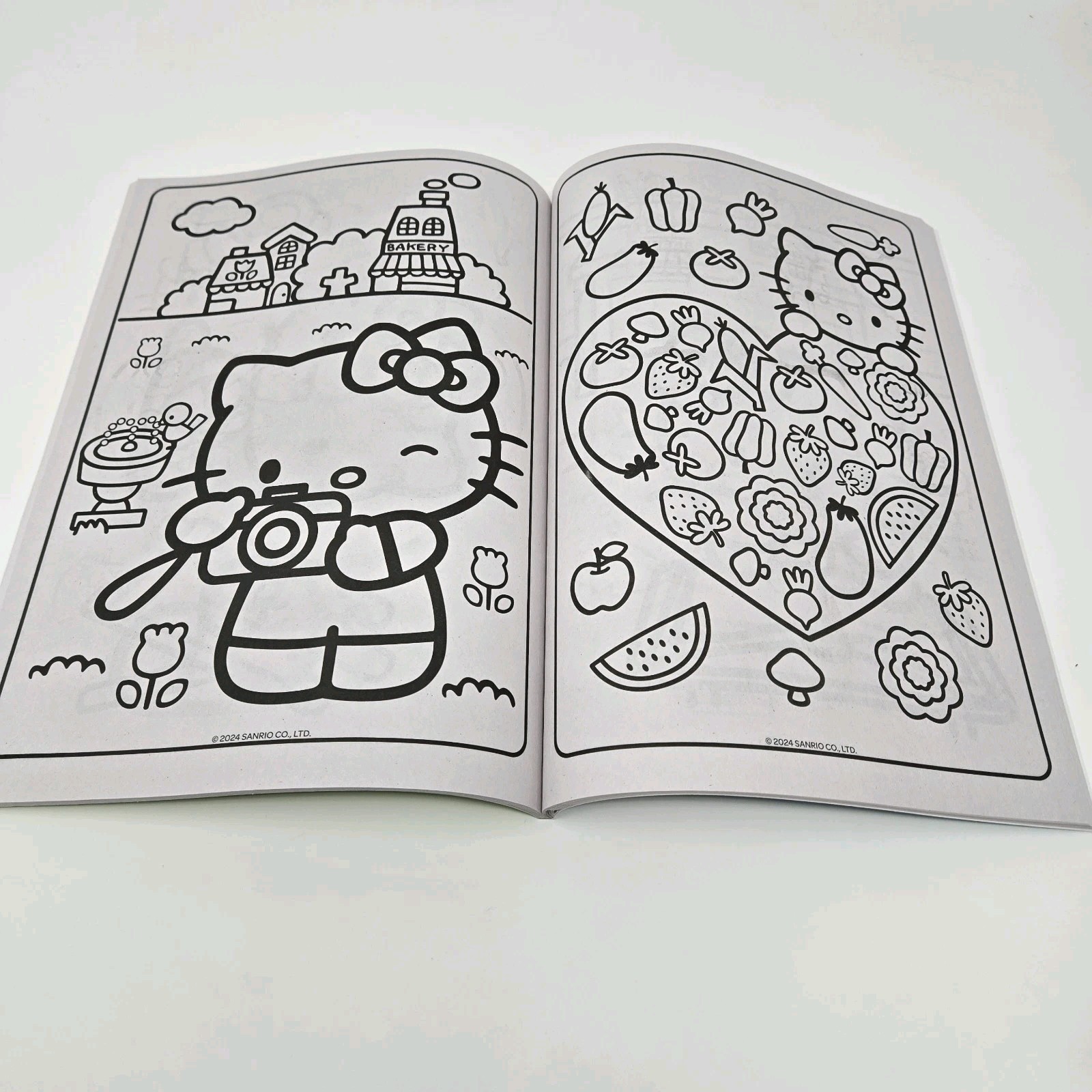 Sanrio Hello Kitty Coloring Book Jumbo Hours Of Fun By Bendon New