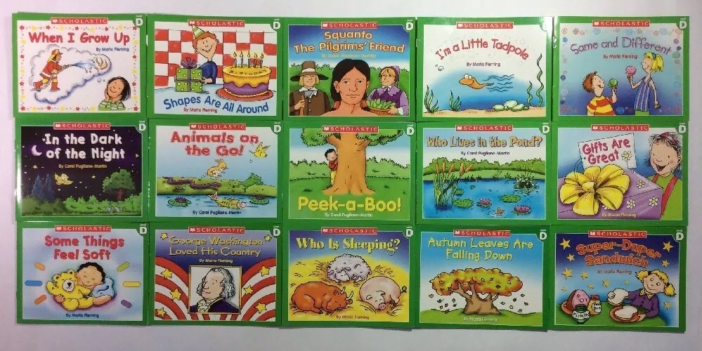 Childrens Books Level D Guided Reading Lot 15