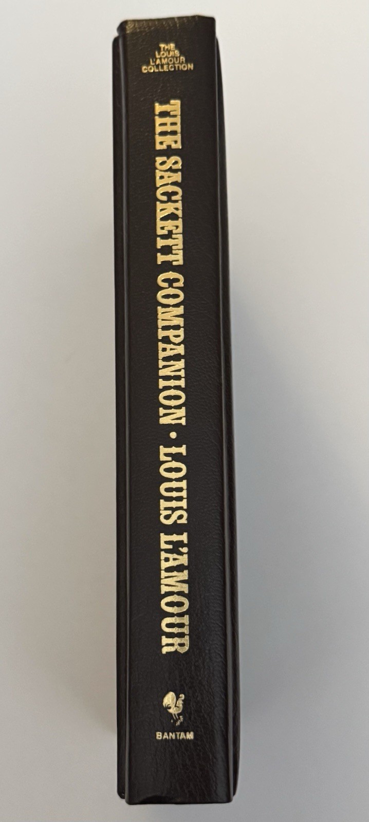 Vtg 1980&rsquo;s Louis L&rsquo;Amour « The Sackett Companion » Leatherette Edition Like New