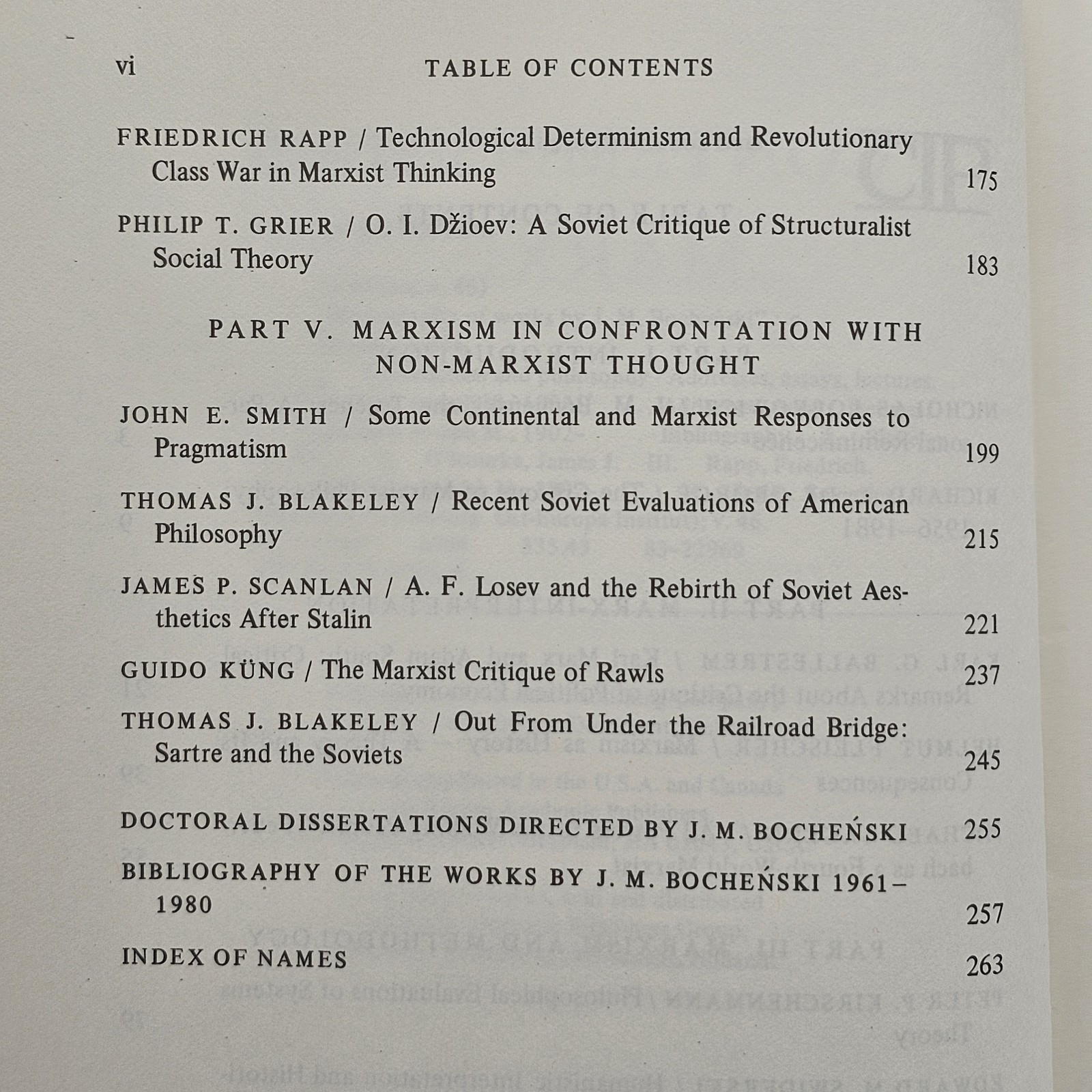 Contemporary Marxism Sovietica Vol 46 1984 HC Essays Bochenski