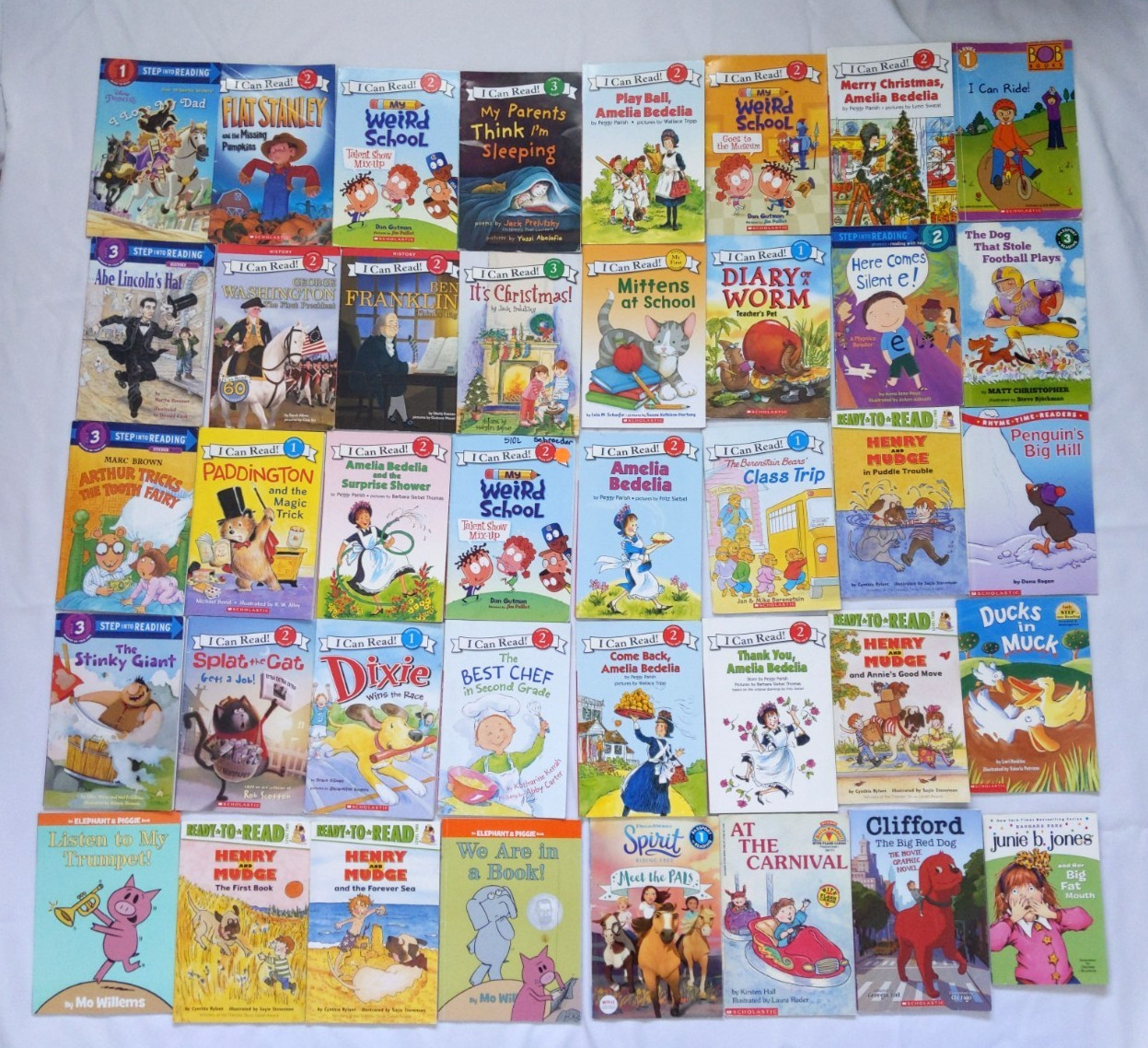 Children&rsquo;s Book Lot of 40 Picture Books Early Readers Story Time Bedtime Mixed