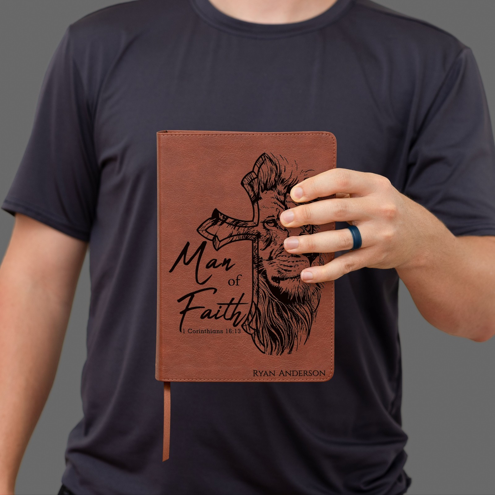 Personalized Bible for Men, ESV Men&rsquo;s Study Bible, Bible for Men Name Engraved