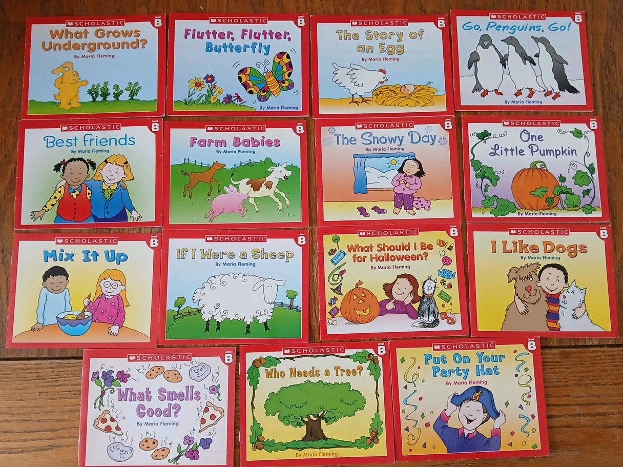 Little Leveled Readers by Scholastic Learn to Read Kids Books Lot Of 59 ABCD
