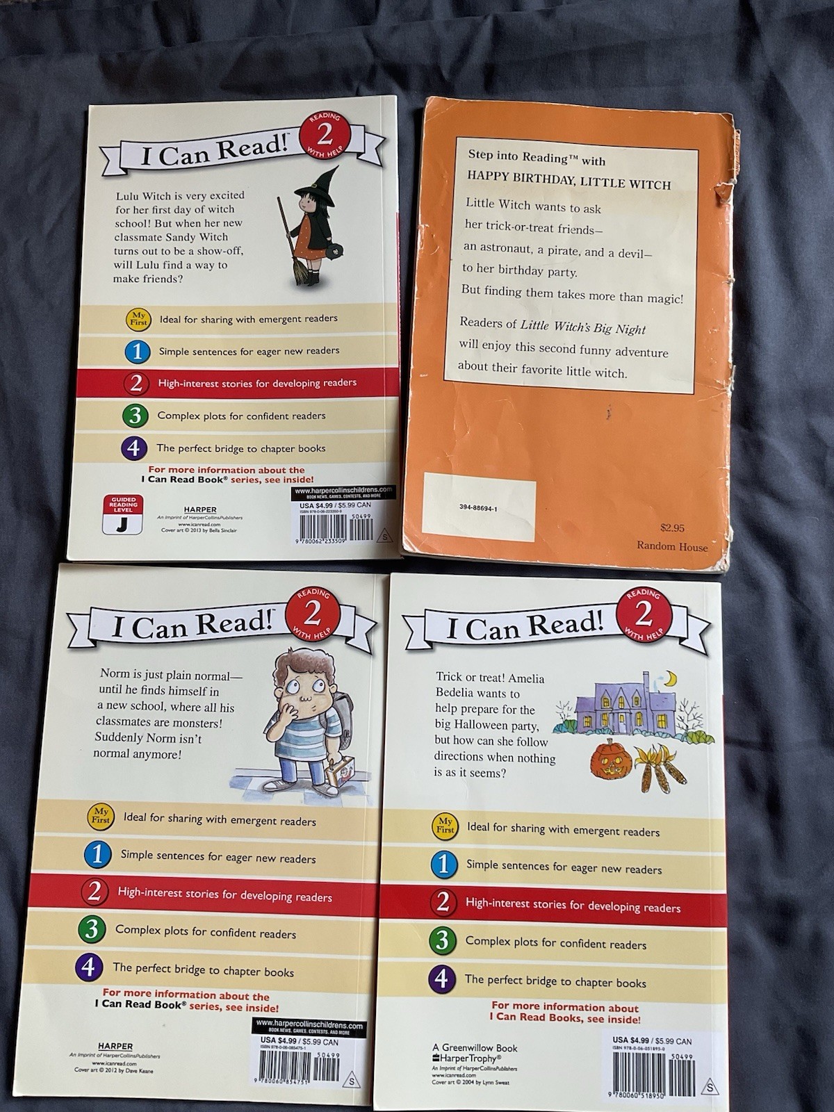 Level 2 I Can Read 14 Book Lot Various Titles Children&rsquo;s Reading Homeschool