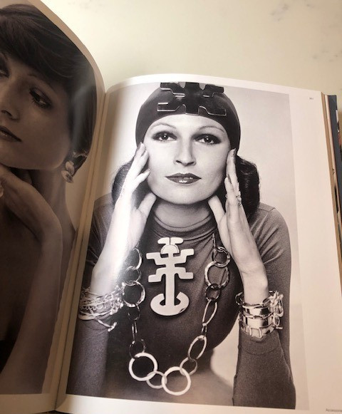 Fashion in the &rsquo;70s 1970 1970s hippy chic peasant retro disco punk book couture