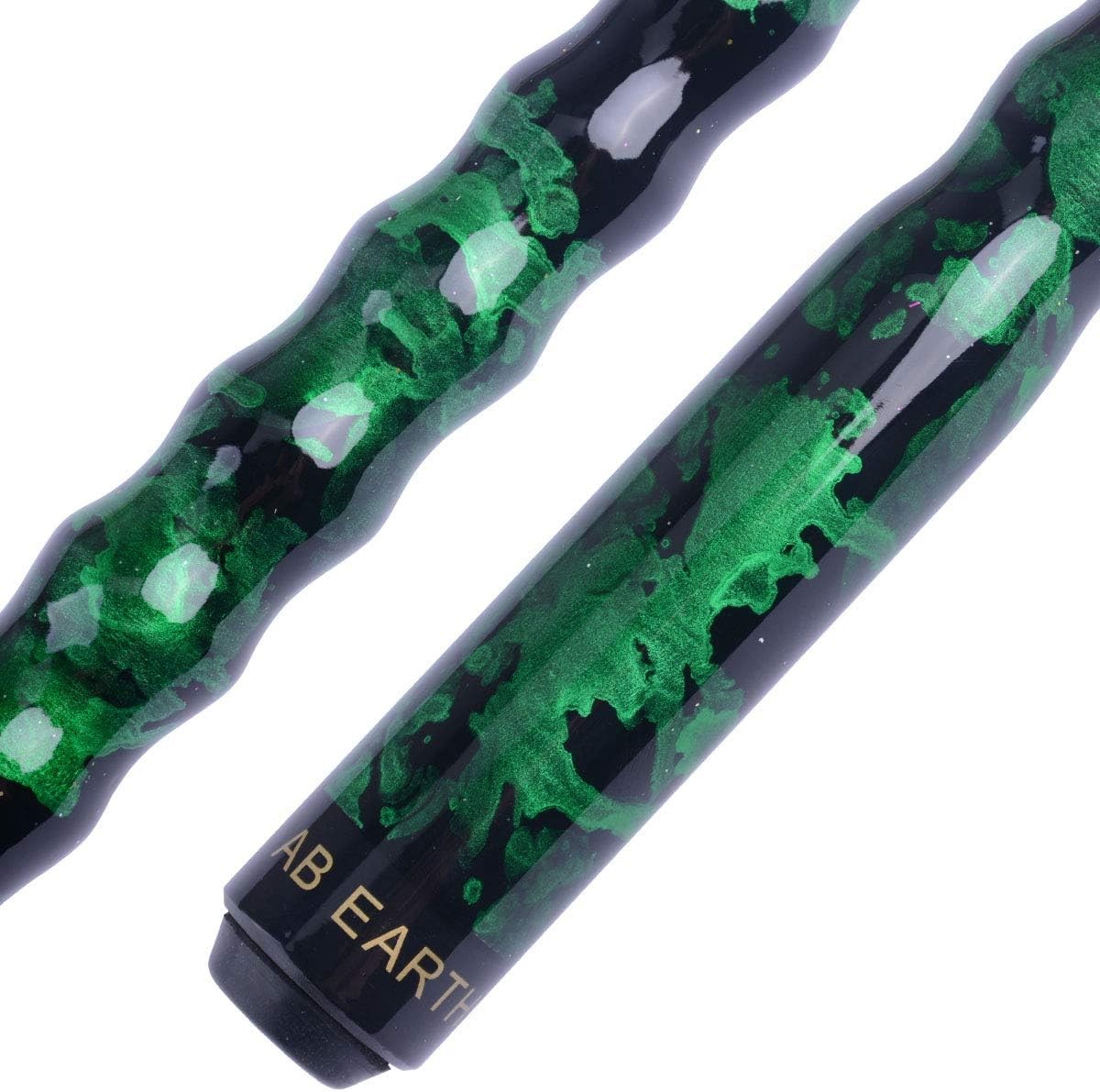 58&Prime; Pool Cue/Pool Stick Ergonomic Design Hardwood Canadian Maple 20oz, Green