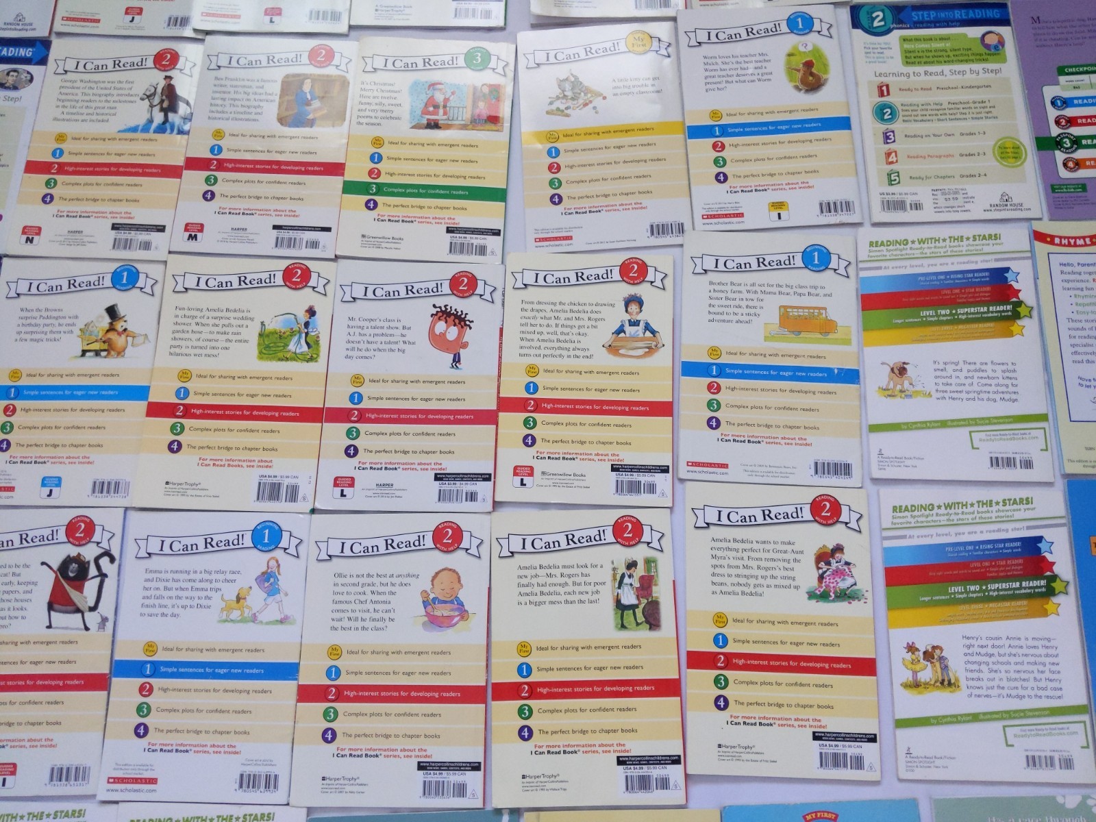 Children&rsquo;s Book Lot of 40 Picture Books Early Readers Story Time Bedtime Mixed