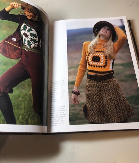Fashion in the &rsquo;70s 1970 1970s hippy chic peasant retro disco punk book couture