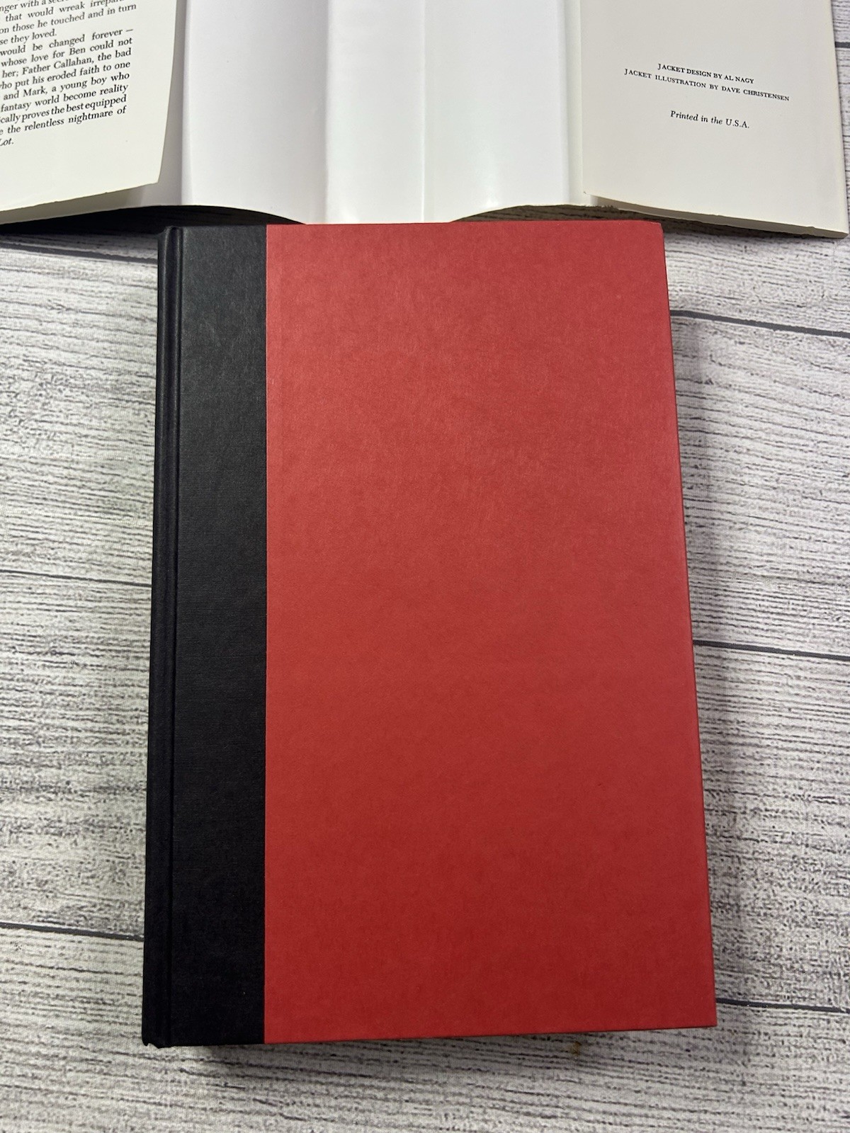 1975 SALEM&rsquo;S LOT Stephen King Book Club Edition Hardcover w/ Dust Jacket