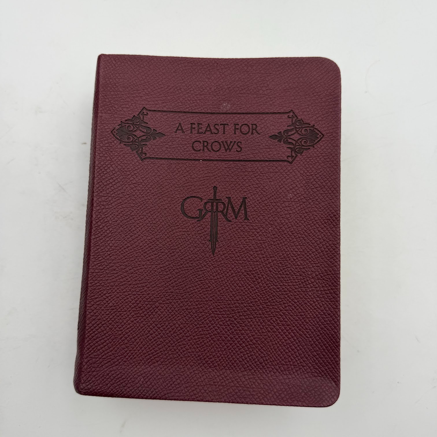 George R. R. Martin&rsquo;s a Game of Thrones Leather-Cloth Vol. 1-5 Set With Slipcase