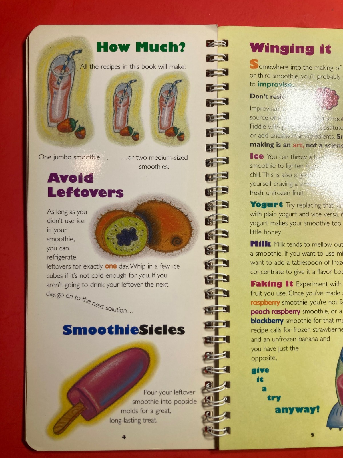 Smoothies (Klutz) – BEVERAGE RECIPES 16 PAGES Johnson, Anne Akers –