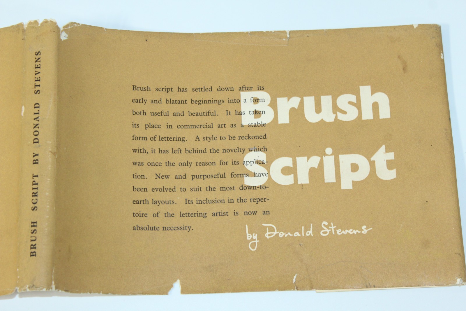 Brush Script by Donald Stevens (1953) HCDJ