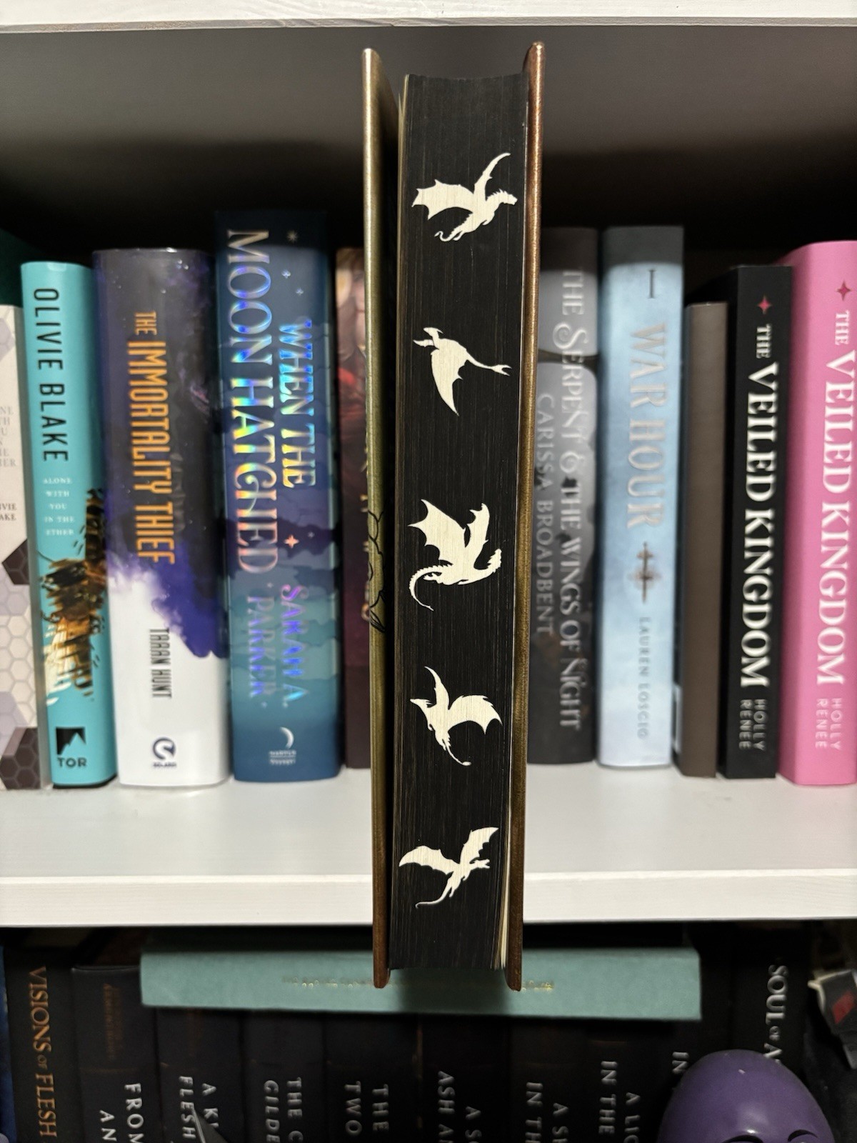 Fourth Wing By Rebecca Yarros 1st Edition 1st Printing Sprayed Edges
