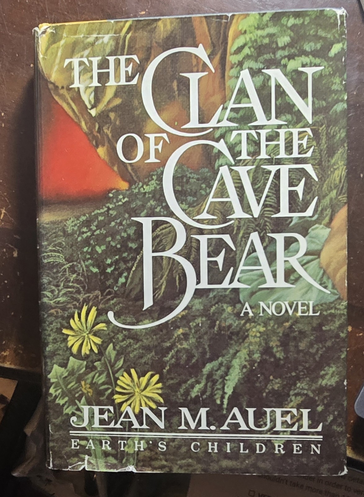 Jean Auel &lsquo;Earth&rsquo;s Children&rsquo; Lot Of First 4 Books HC DJ Clan Of The Cave Bear