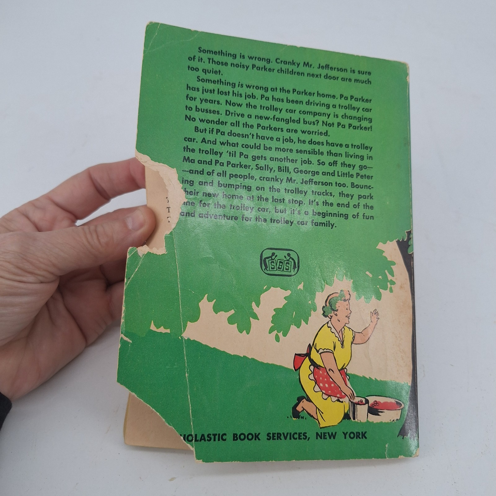 The Trolley Car Family Paperback Eleanor Clymer and Ursula Koering 1947