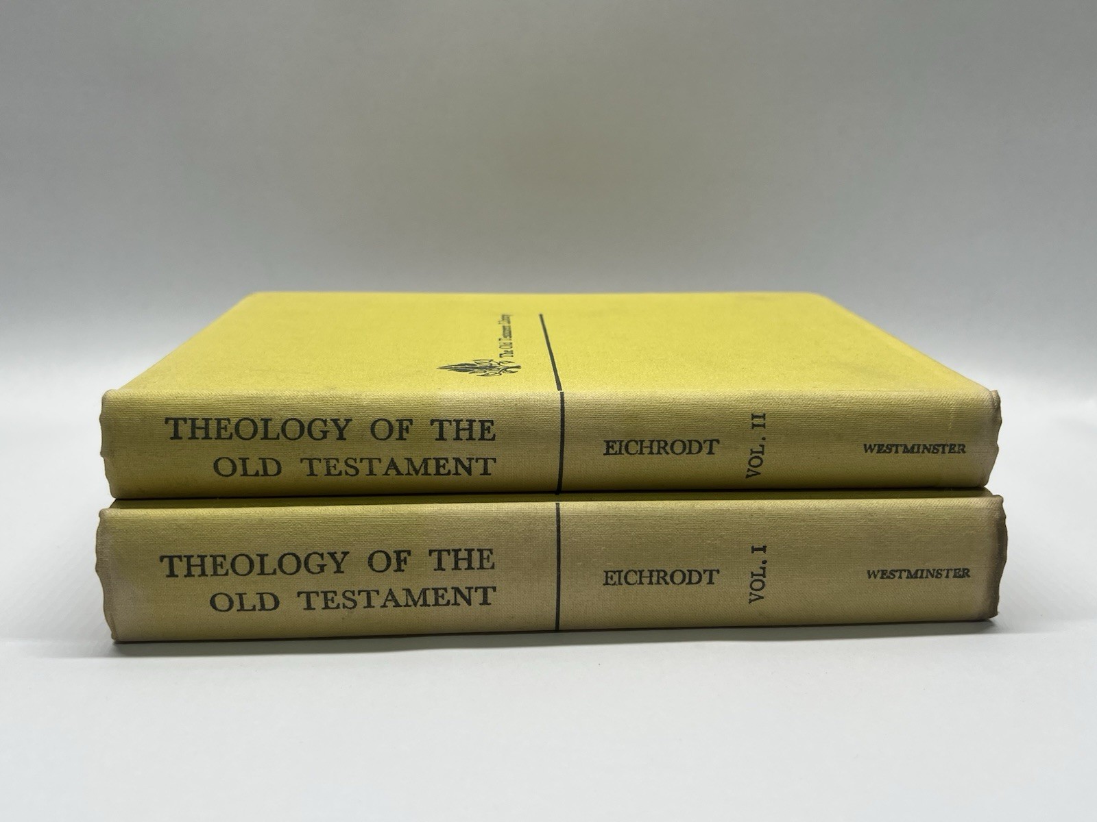 Theology of the Old Testament Volume 1 & 2 Eichrodt Westminster Press 1960&rsquo;s