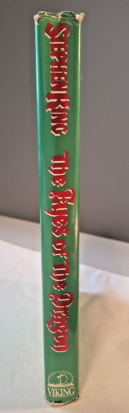 EYES OF THE DRAGON By STEPHEN KING 1ST EDITION GOOD/V GOOD BOOK JACKETSOME WEAR