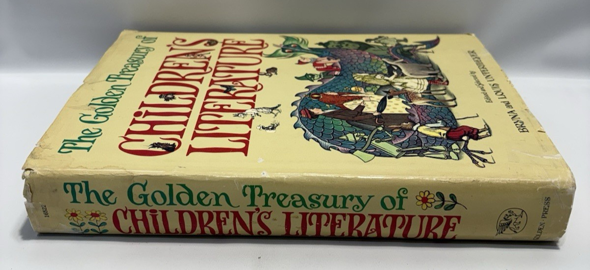 The Golden Treasury of Children&rsquo;s Literature by Bryna & Louis Untermeyer, 1966